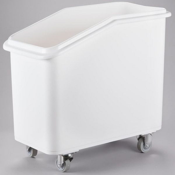 Фото Контейнер для сыпучих продуктов Cambro передвижной белый — арт. IBS27 148 7