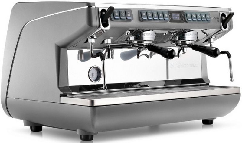 Кофемаши Nuova Simonelli metallic grey + high