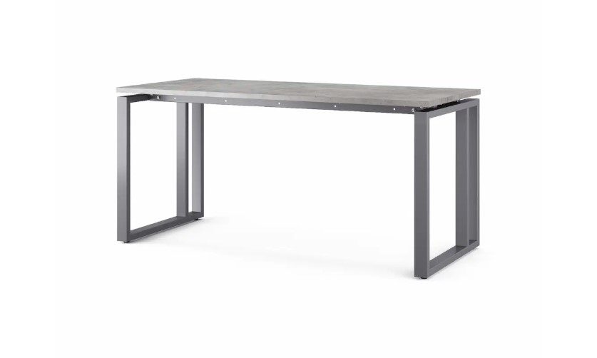 Стол офисный КОБОР O2-140/80 graphite/chicago