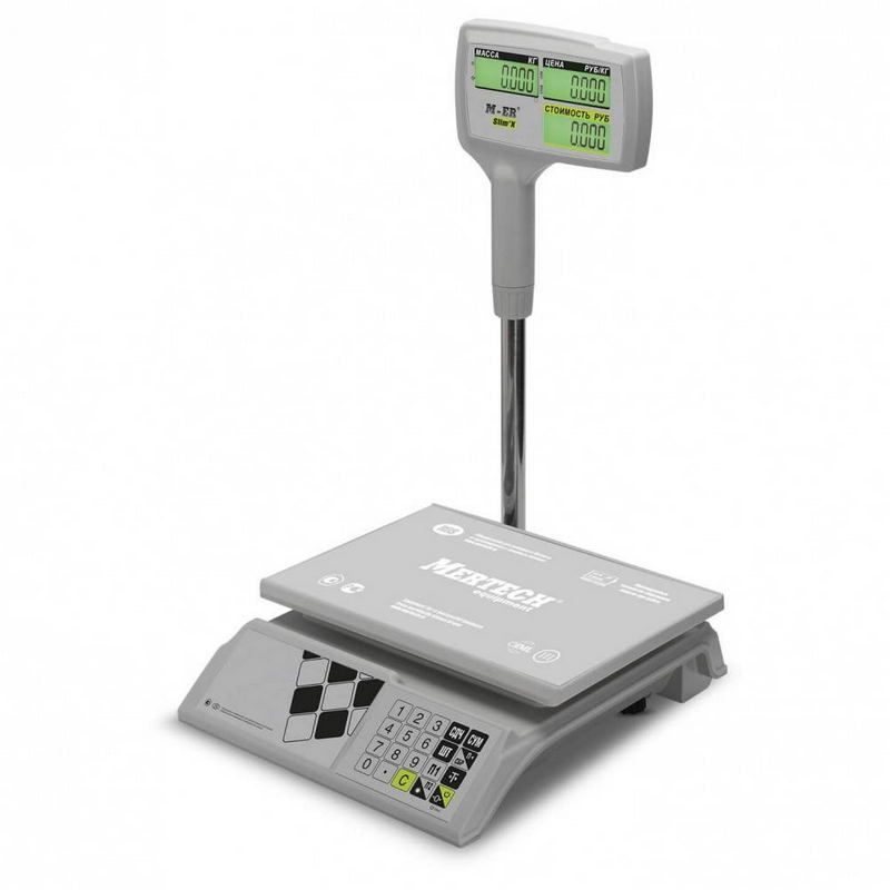 Весы торговые MERTECH M-ER 326 ACPX-32.5 LCD