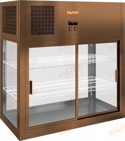 Витрина холодильная HICOLD VRH O 990 BRONZE