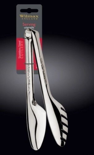 Фото Щипцы универсальные Wilmax Serving Utensils L 255 мм (на блистере) — арт. WL-999127/1B 1