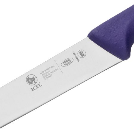 Фото Нож для мяса Icel HoReCa L 250/380 мм, фиолетовый, антибактер. ручка — арт. 28R00.HR14000.250 3