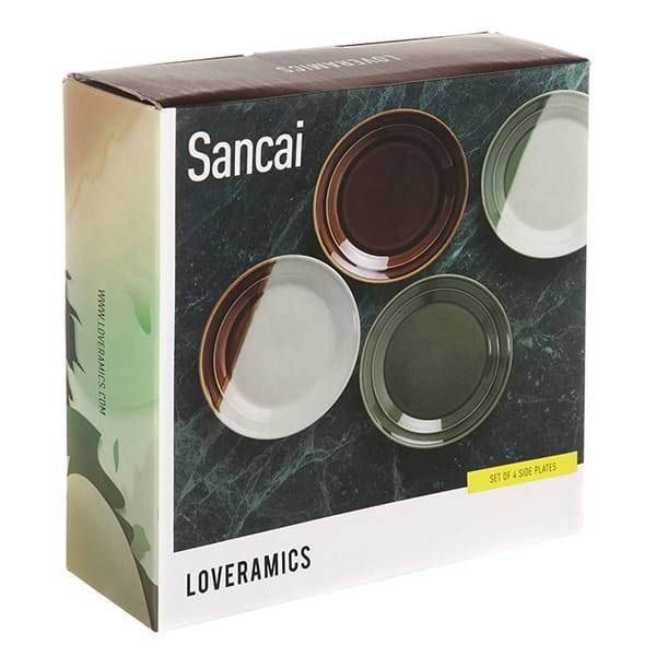 Фото Тарелка Loveramics Sancai Side Plate D 170 мм (Набор 4 шт) артикул 11