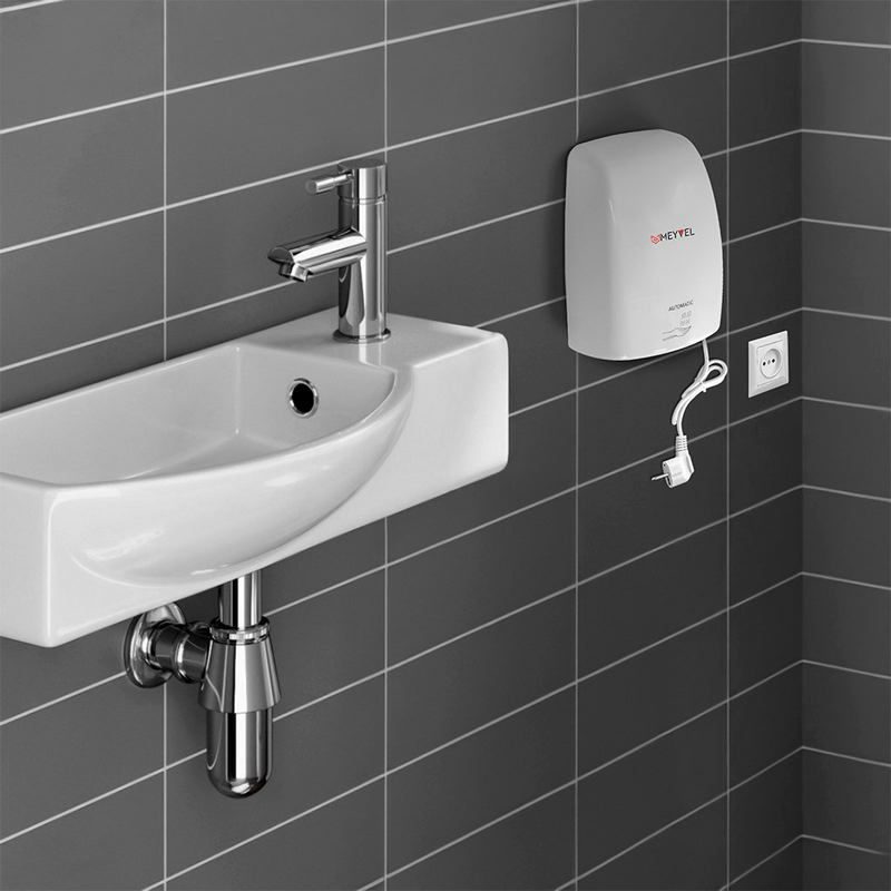 Фото Сушилка для рук автоматическая Meyvel MH5-1000P1 (white) 7