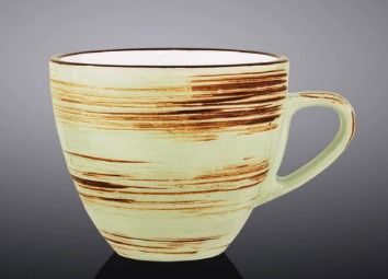 Чашка Wilmax Spiral зеленая мл артикул WL-669136/A