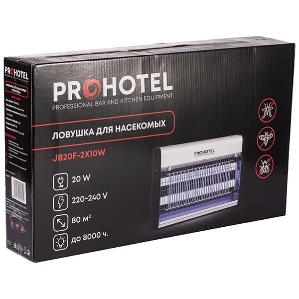 Фото Лампа инсектицидная ProHotel JB20F-2X10W 2
