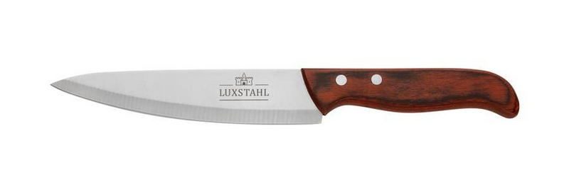 Нож поварской Luxstahl Wood B 34 мм артикул кт2512