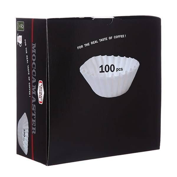 Фото Фильтры бумажные Moccamaster Basket-pancake Filters 100шт. 1