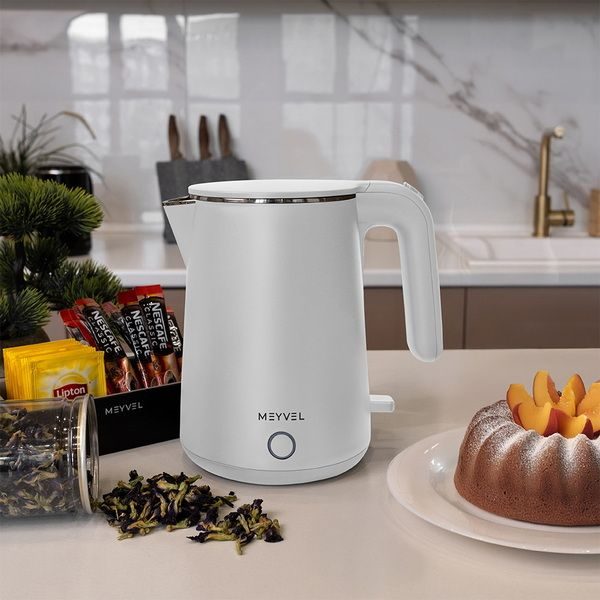 Фото Чайник электрический Meyvel MKE-04T (White) 2