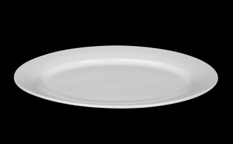 Фото Блюдо Corone Rosenthal L 255 мм, B 180 мм белое — арт. фк9936 11