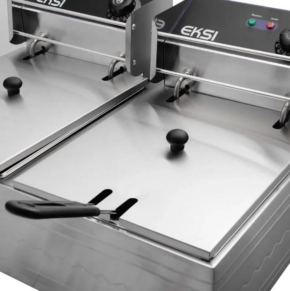 Фото Фритюрница электрическая EKSI — арт. 6 + 6L Electric Fryer 6