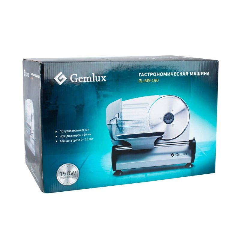 Фото Слайсер Gemlux GL-MS-190 — арт. eqv00024679 2