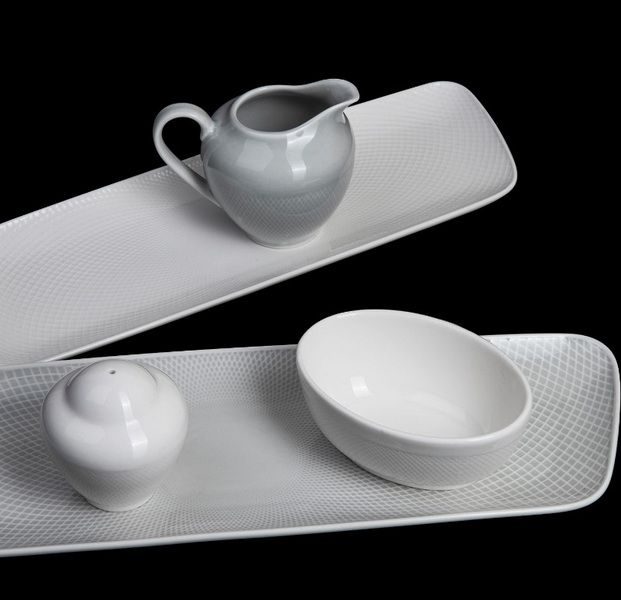 Фото Салатник Corone Rosenthal 150 мл, L 100 мм, B 70 мм голубой — арт. фк9913 5