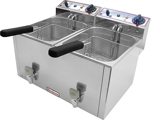 Фритюрница электрическая BECKERS FR 10 + 10 LT