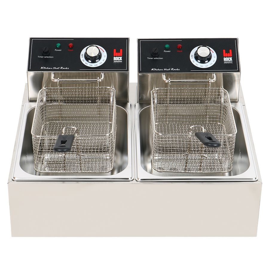 Фритюрница электрическая Rock Kitchen RK-EF062-4B