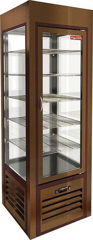 Шкаф кондитерский HICOLD VRC 350 Sh Bronze FR