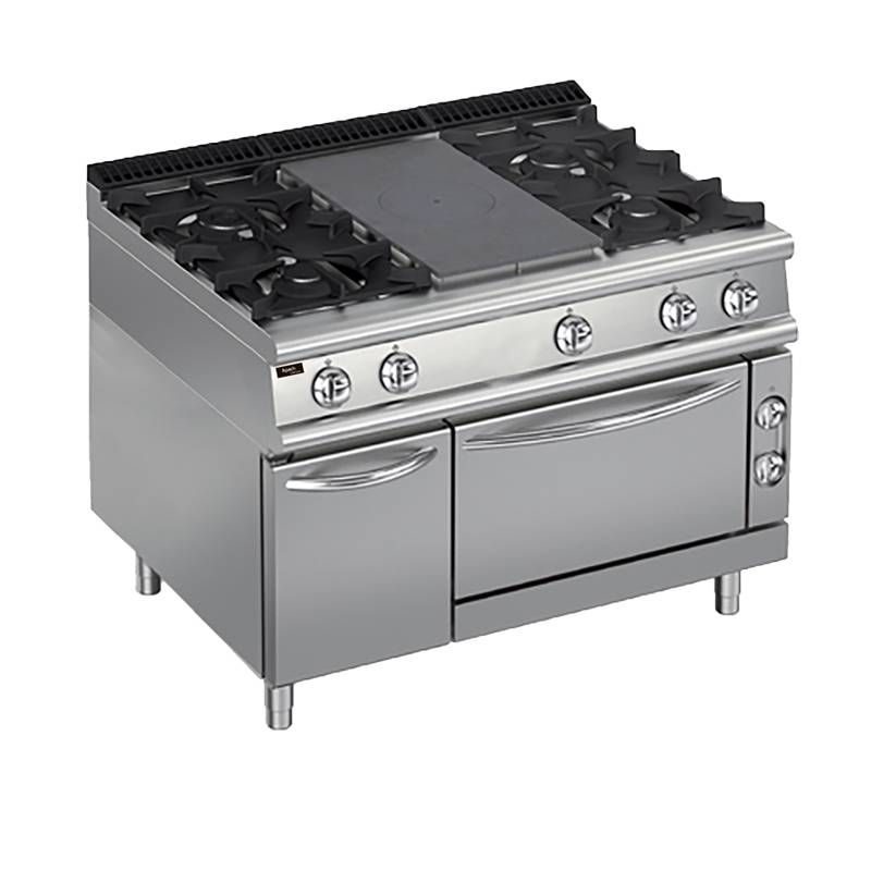 Плита газовая Apach Chef Line LRSTG127R4FE