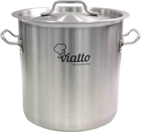 Кастрюля Viatto нерж ручками артикул 101619