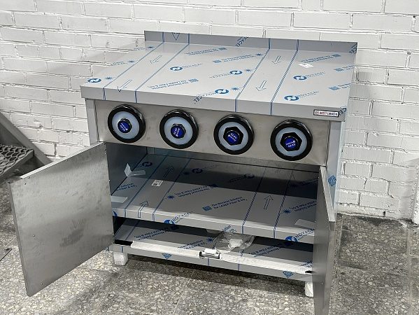 Фото Стол-тумба закрытый RESTOINOX с диспенсерами для стаканов — арт. СПЗРД4-12/6-Б 6