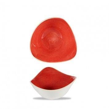 Салатник треугольный 0, 26 л Red артикул SBRSTRB61