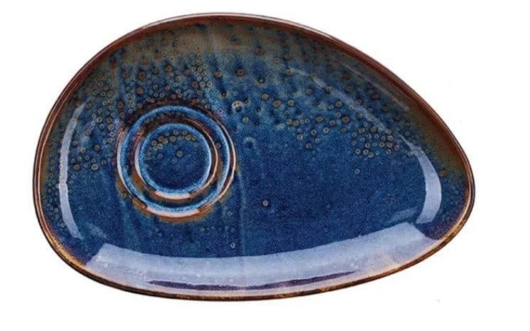 Блюдце KunstWerk Iris L 200 мм артикул ZA0071-8-a
