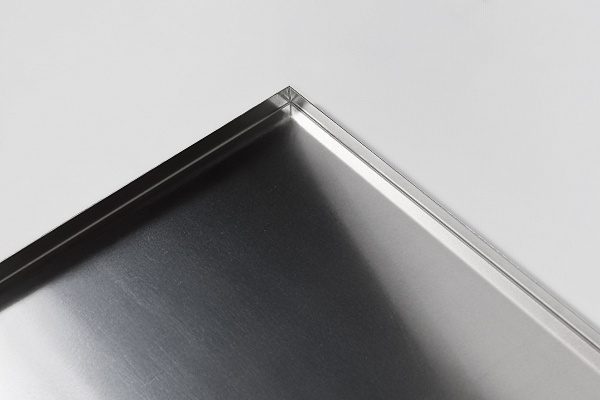 Фото Противень RESTOINOX нержавеющая сталь — арт. ПНБ4/08-600х400х10 3