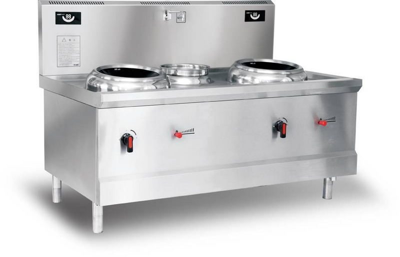 Плита WOK Eco Kitchen IND-A0W-B16х2FL
