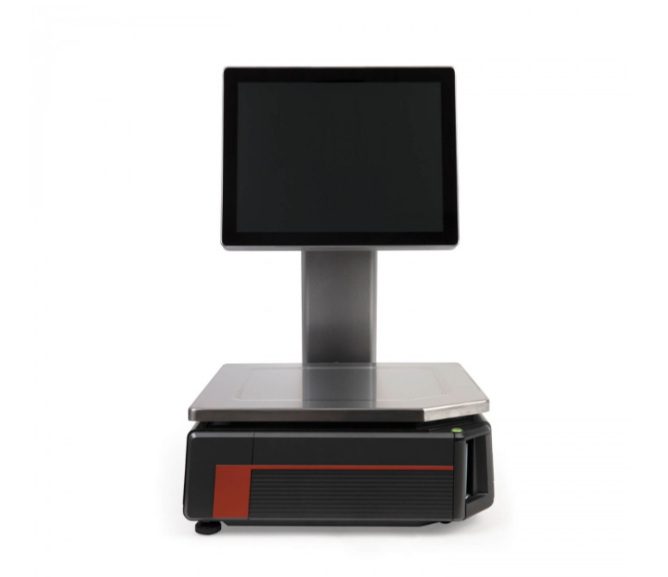 Фото Весы торговые с печатью этикеток MERTECH M-ER 727PM-15,2 (15", USB, Ethernet, Wi-Fi) 2