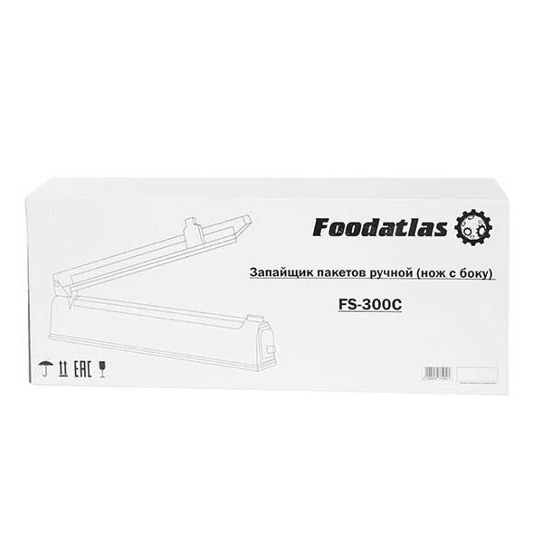 Фото Запайщик пакетов Foodatlas FS-300C ручной (нож с боку) — арт. ЦБ000001785 6