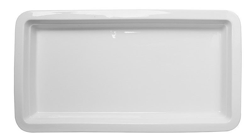 Фото Гастроемкость Corone GN 1/3-30 керамика, белая 0,75 л (LQ-QK15076-K) — арт. фк093 1