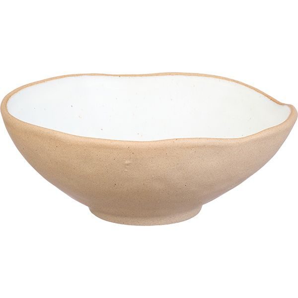 Фото Салатник Kunstwerk Grasp 280 мл, D 140 мм, H 55 мм, белый — арт. 20728/white 2