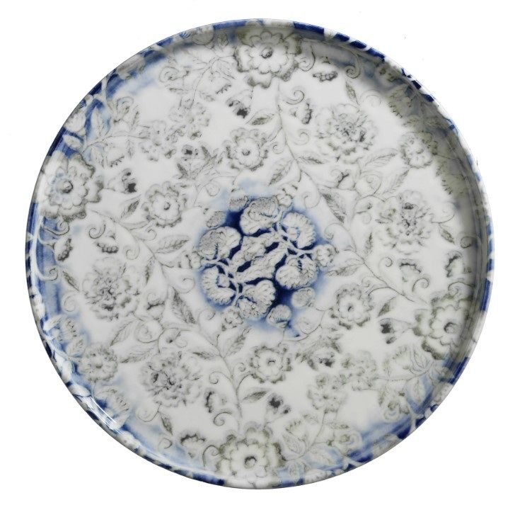Тарелка Kutahya Blue Blanc артикул BNROT24DU891310
