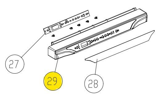 Панель UNOX 1310А0 для печей серии XF