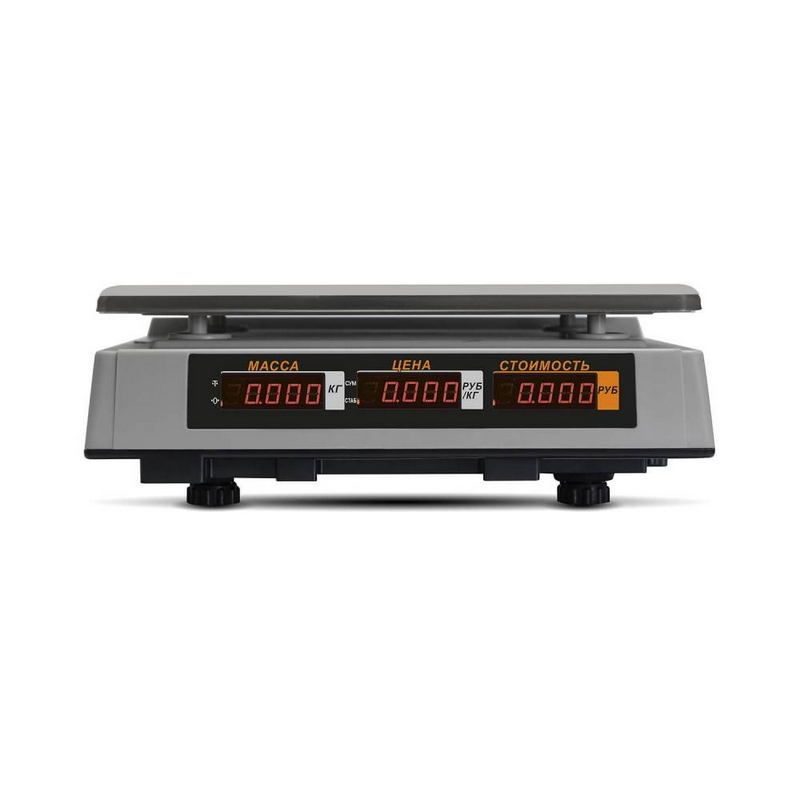 Фото Весы торговые MERTECH M-ER 327 AC-15.2 "Ceed" LED Белые (по 4 в коробке) 4