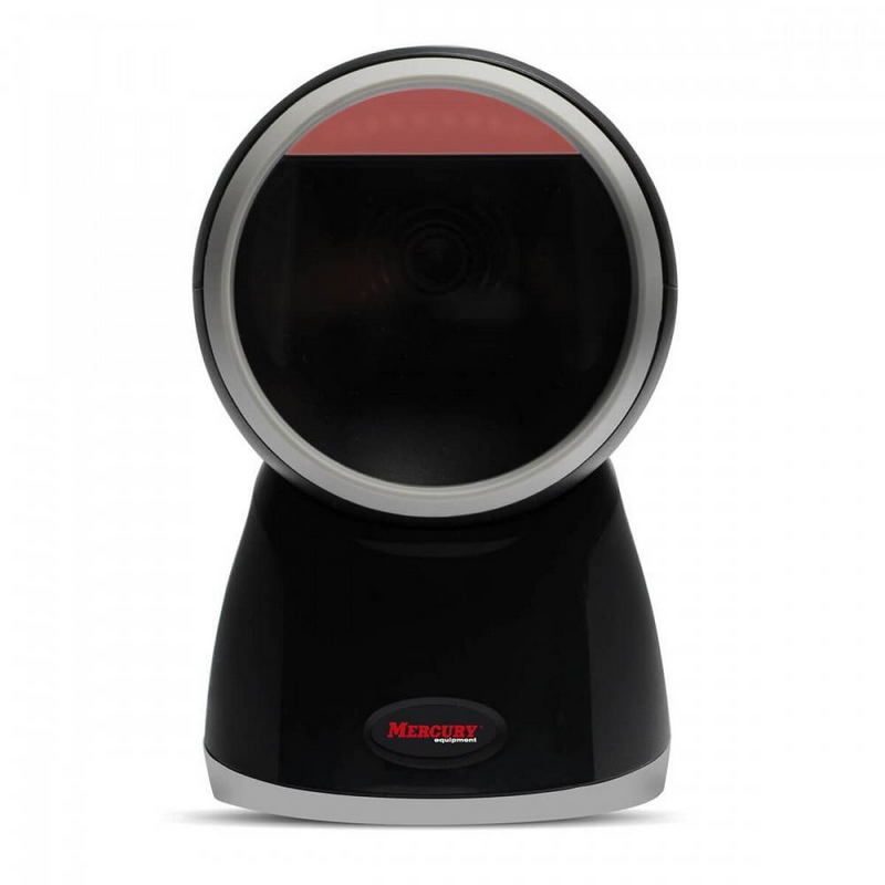 Фото Стационарный сканер штрих-кода MERTECH 9000 P2D USB, USB эмуляция RS232 black 1