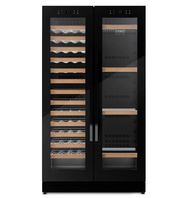 Шкаф винный CASO WineChef Duo 122 Black