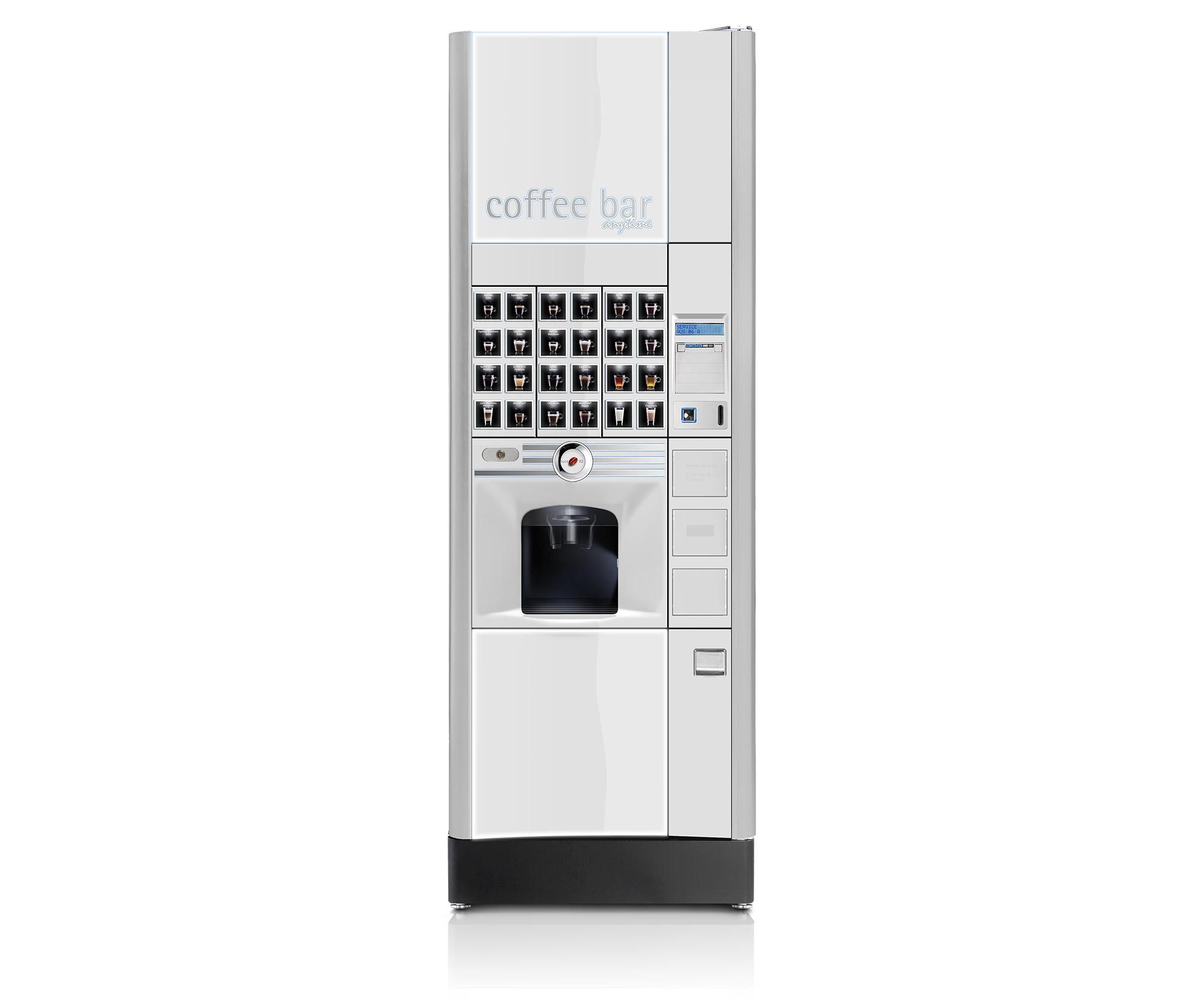 Фото Аппарат вендинговый для горячих напитков Rheavendors Luce x2 I8 R5 2T white 1