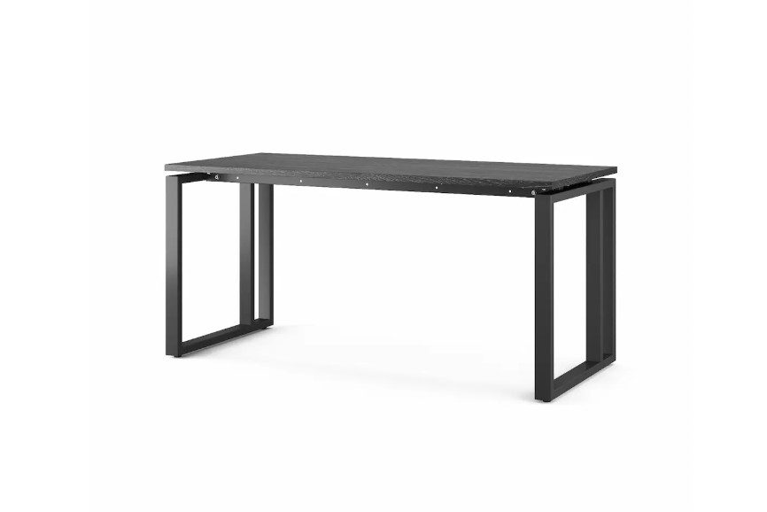 Стол офисный КОБОР O2-140/70 black/wood