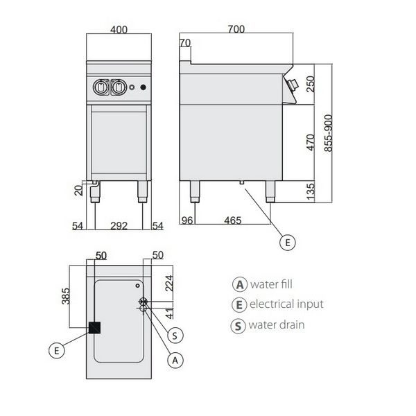 Фото Мармит электрический GIORIK Unika 700 GN1/1 — арт. BM720E 1