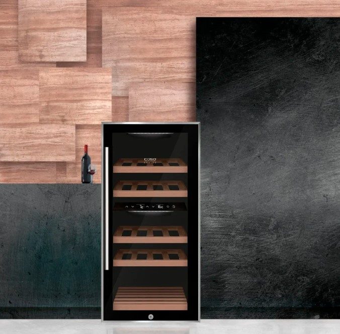 Фото Шкаф винный CASO — арт. WineComfort 24 black 2