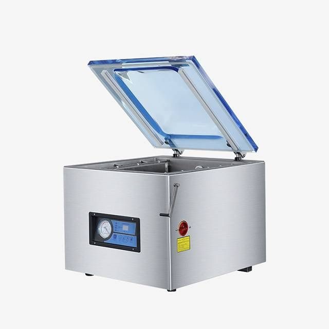 Фото Упаковщик однокамерный Hualian Machinery HVC-410T/2A-G (нерж., газ) 8