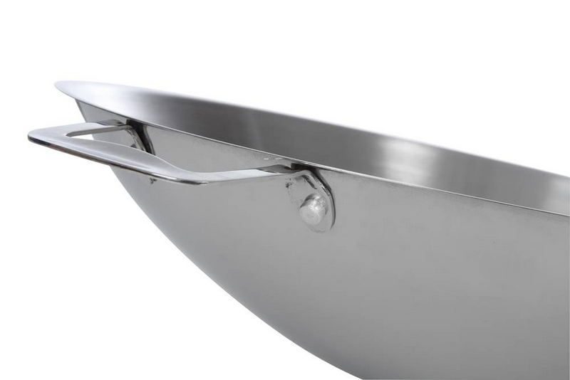 Фото Сковорода WOK Luxstahl D 340 мм, H 90 мм — арт. кт352 1