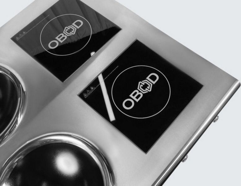 Фото Плита индукционная OBOD 2 конфорки WOK + 2 конфорки сплошные — арт. ПВК-4 3