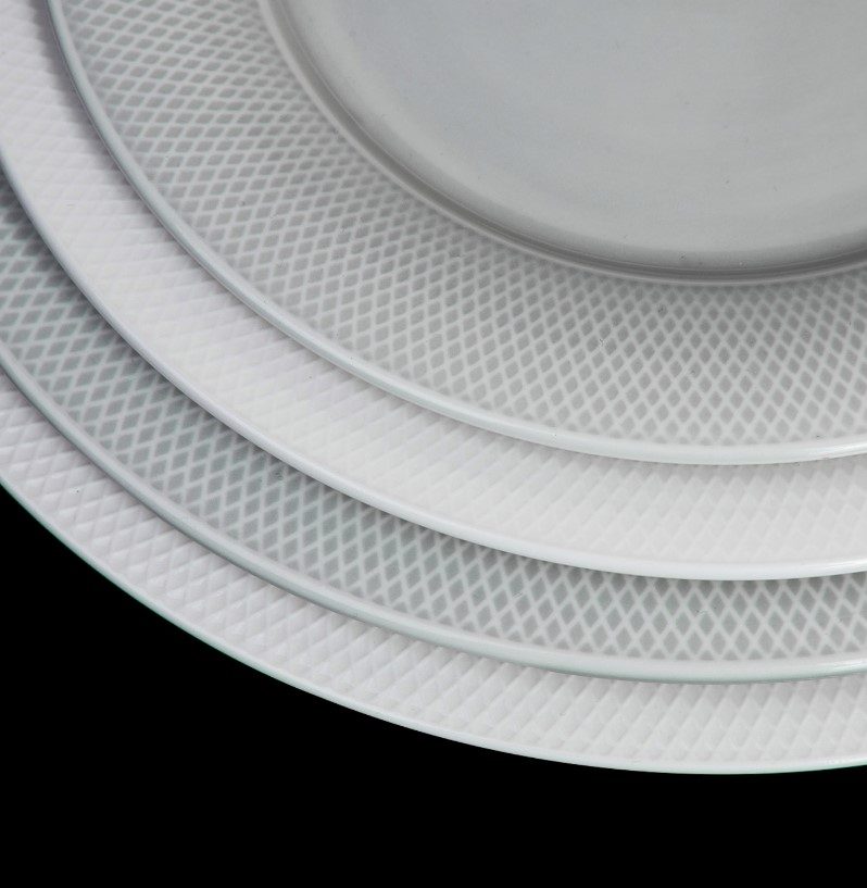 Фото Тарелка Corone Rosenthal D 230 мм голубая — арт. фк9902 12