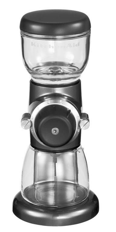 Фото Кофемолка KitchenAid Artisan 5KCG0702EMS серебрянный медальон 4