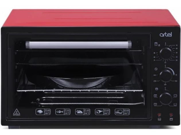 Мини-печь ARTEL LUX MD-3618 черно-красный