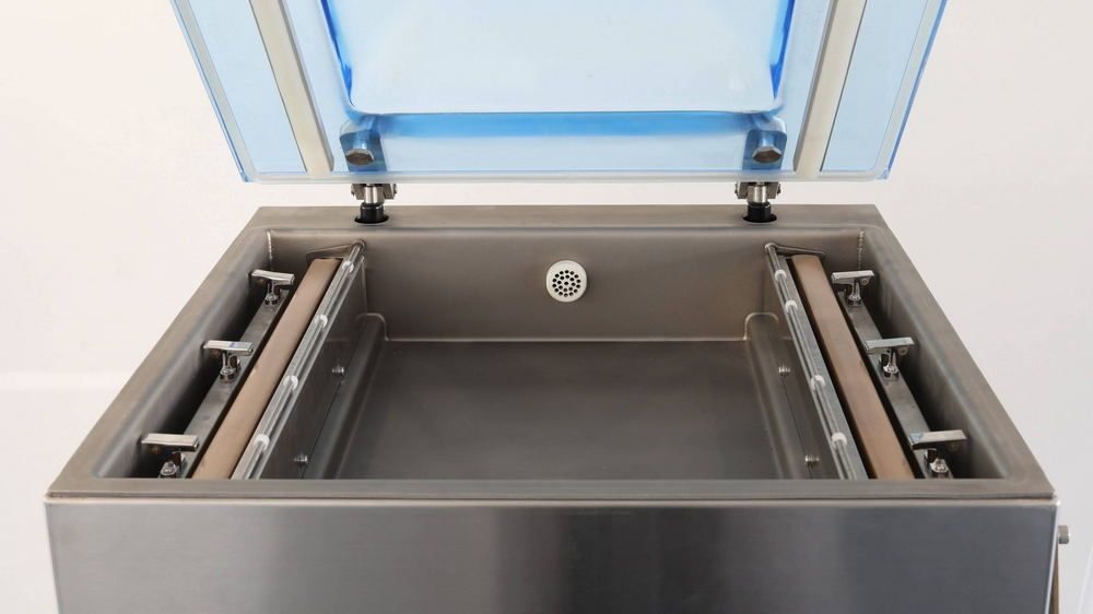 Фото Упаковщик однокамерный Hualian Machinery HVC-410T/2A-G (нерж., газ) 2