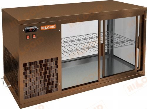 Витрина холодильная настольная VRL 1100 L BRONZE