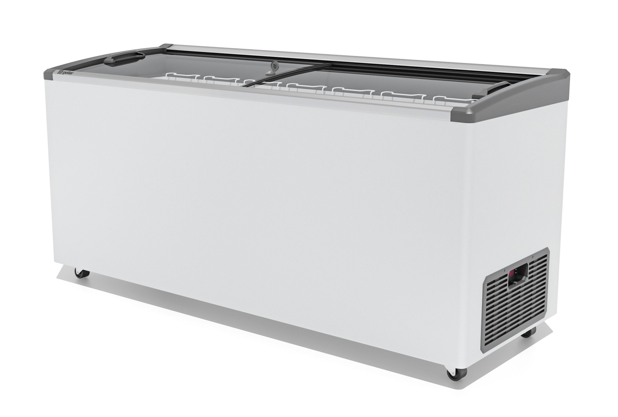 Морозильный ларь Gellar FG 600 E серый V25